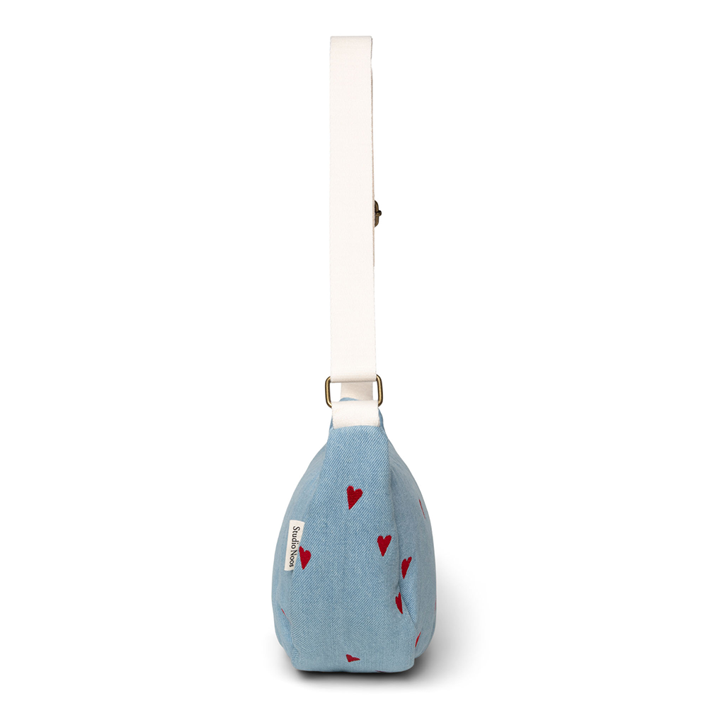 Studio Noos Belt Bag for Adults 'Denim' Hearts