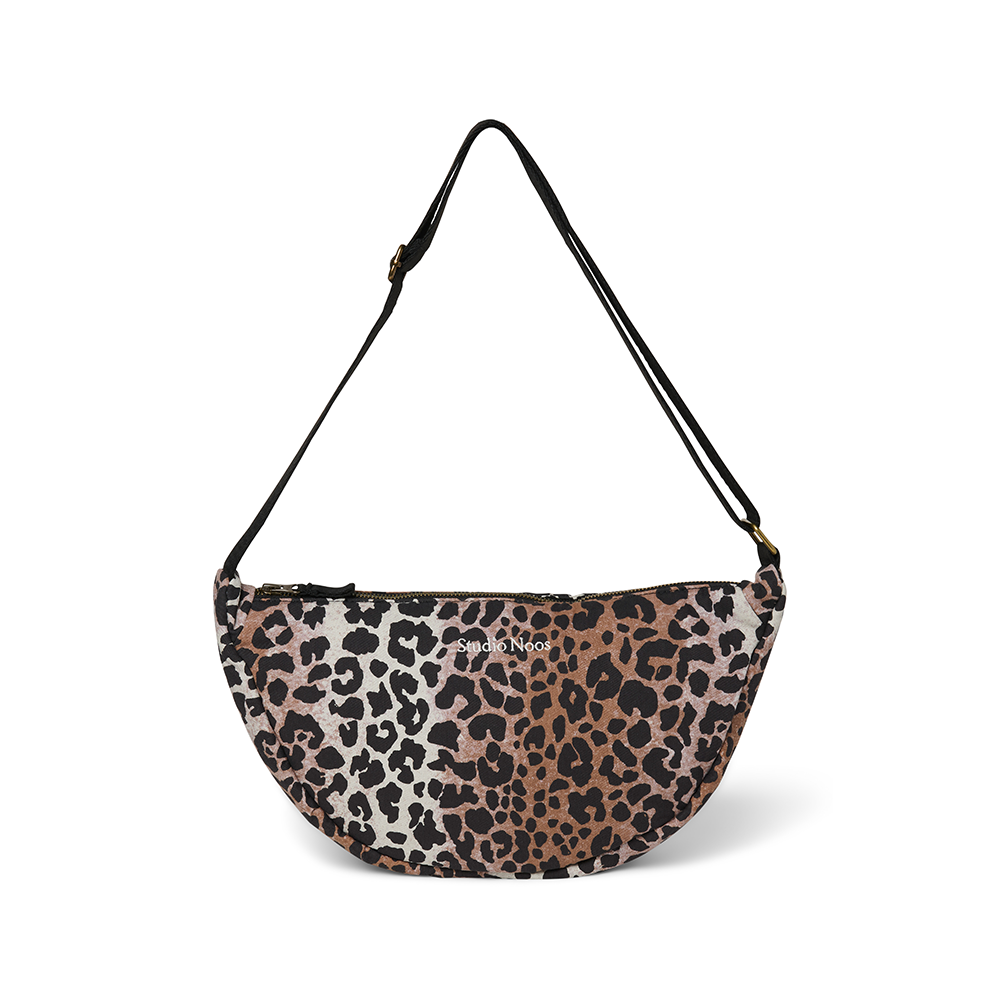 Studio Noos Sac banane adulte 'Soft Cotton' Leopard Hazel