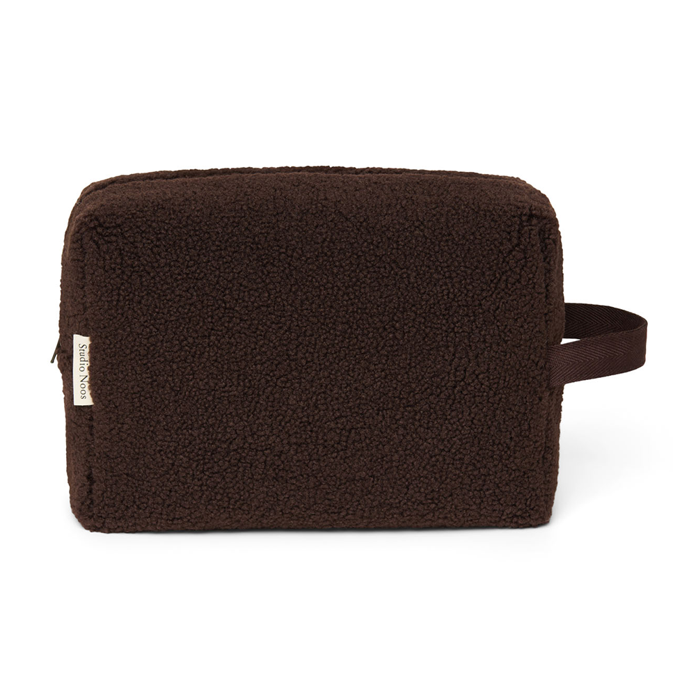 Studio Noos Necessaire 'Teddy' Chocolate