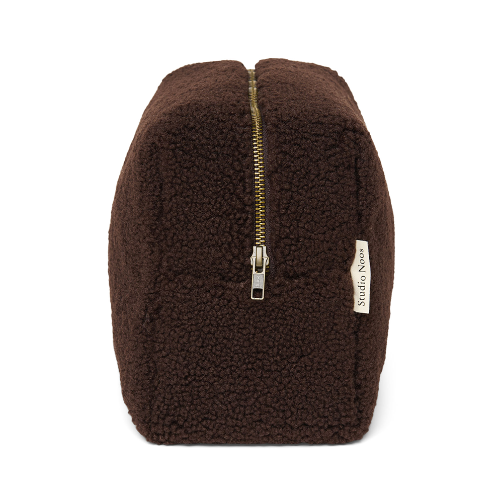 Studio Noos Necessaire 'Teddy' Chocolate