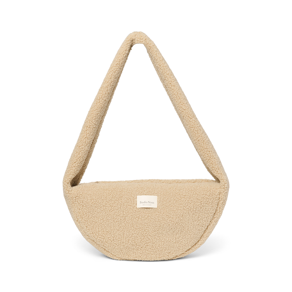 Mini sac à bandoulière Studio Noos 'Teddy' écru