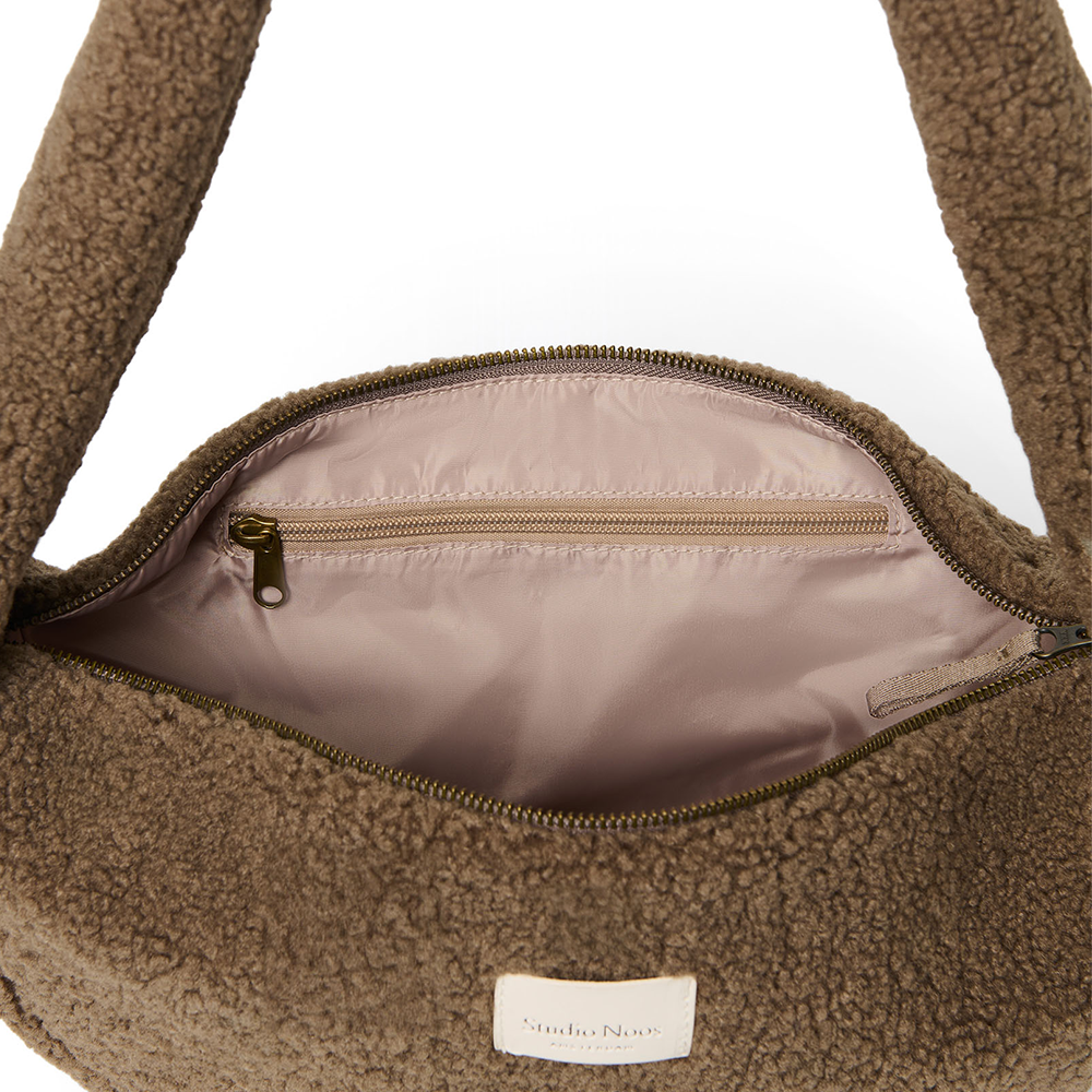 Studio Noos Mini Crossbody Bag 'Teddy' Brown