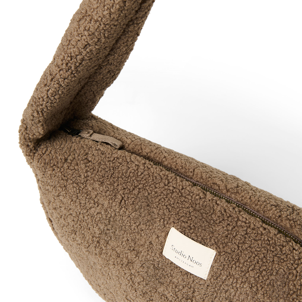 Studio Noos Mini Crossbody Bag 'Teddy' Brown