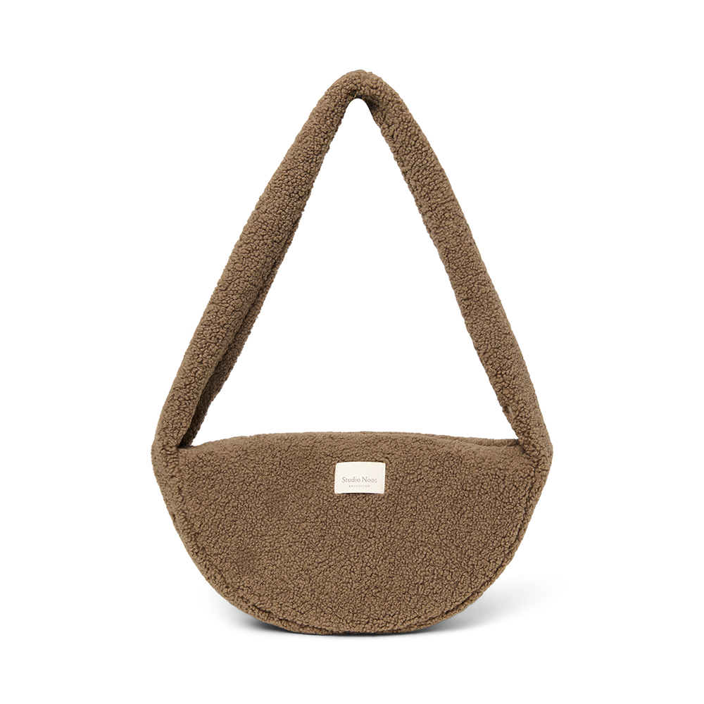 Studio Noos Mini Crossbody Bag 'Teddy' Brown