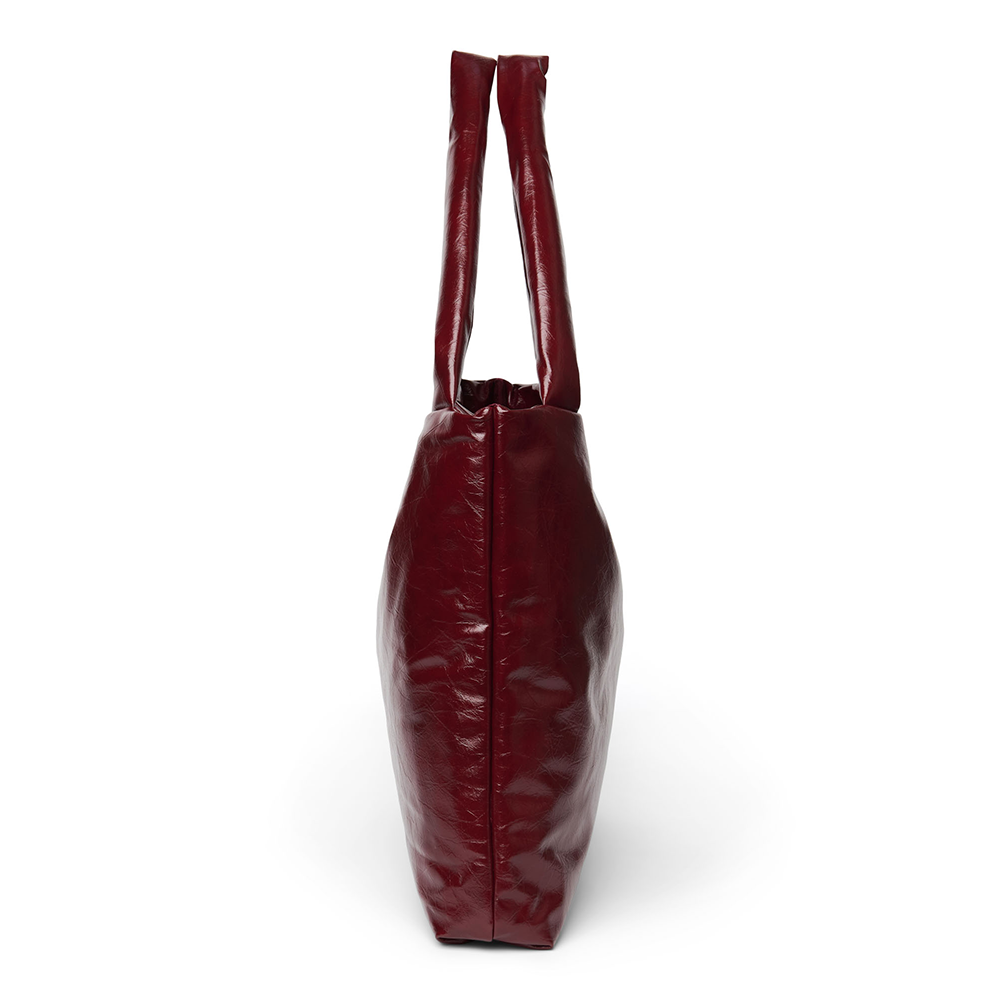 Studio Noos  Tragetasche 'Mom Bag' Veganes Leder Burgundy