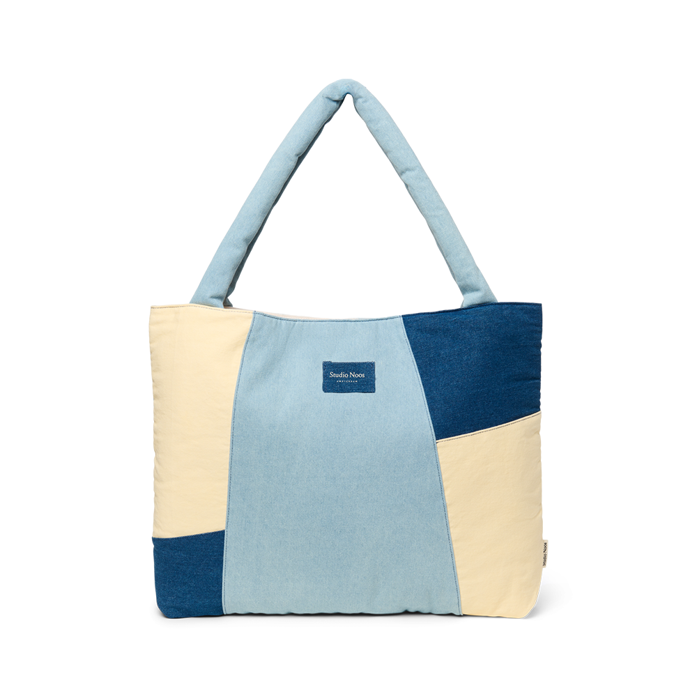 Studio Noos Tragetasche 'Patchwork' Denim - Online MY SNOWFLAKE