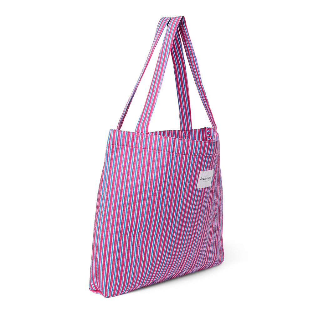 Studio Noos  Tragetasche 'Poplin Mom Bag' Raspberry Striped