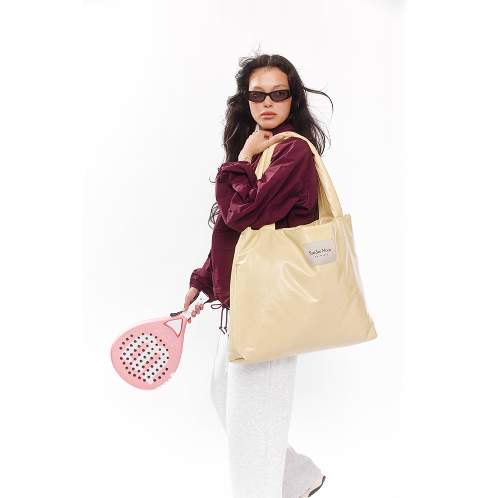 Studio Noos  Tragetasche 'Mom Bag' Veganes Leder Butter Yellow