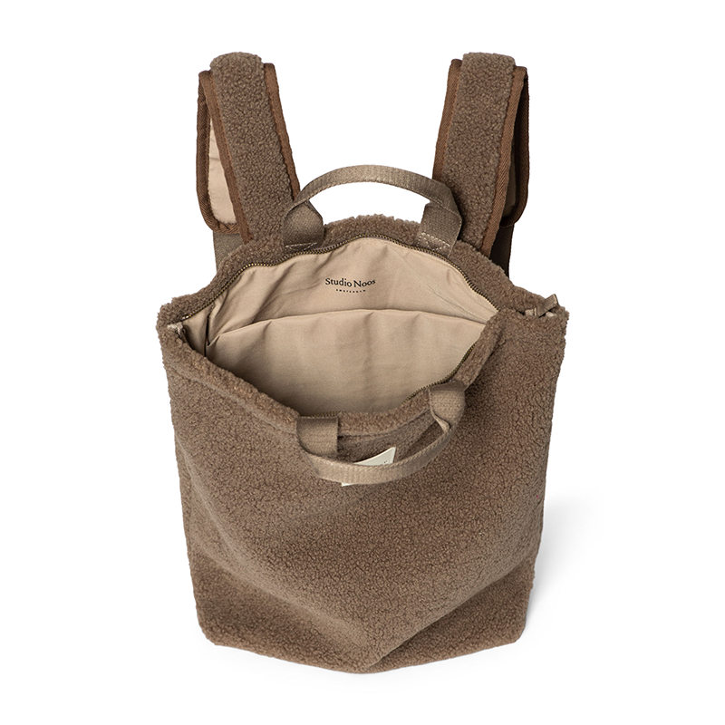 Studio Noos Mom Backpack 'Teddy' Brown