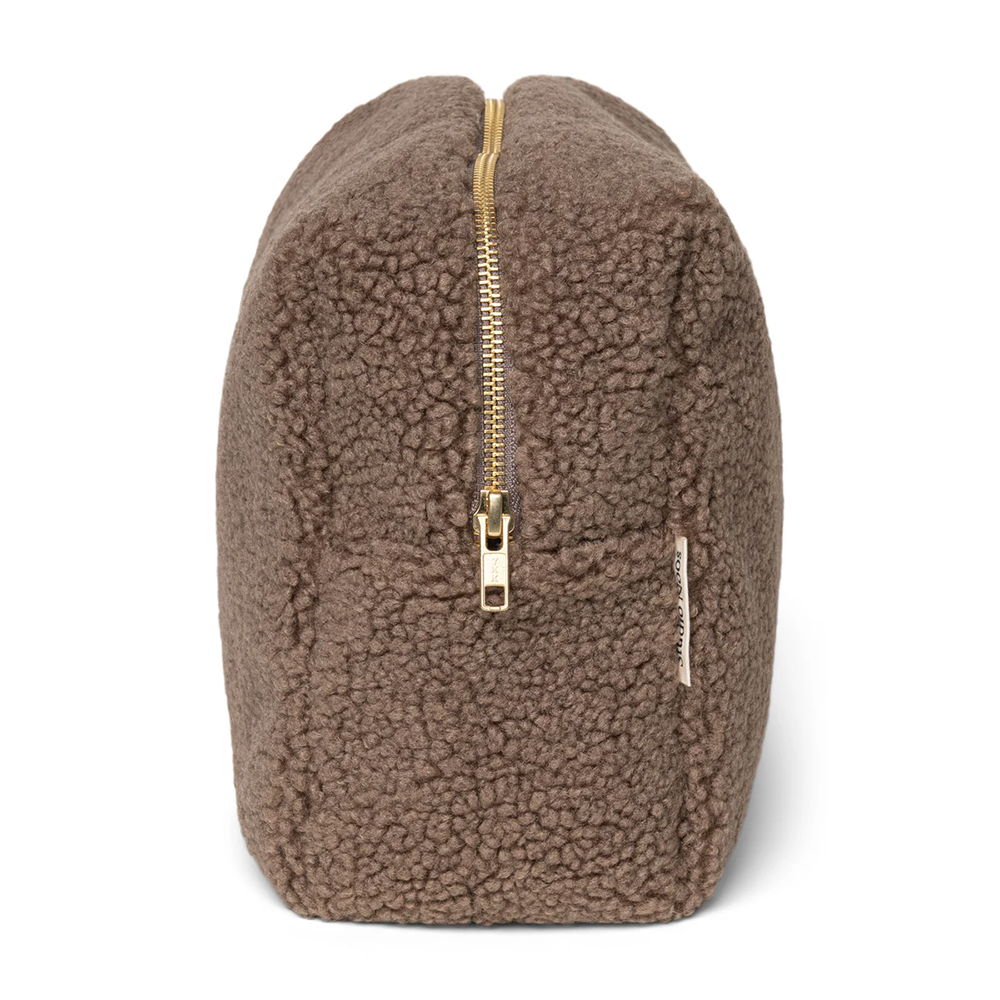 Trousse de toilette Studio Noos « Teddy » Marron