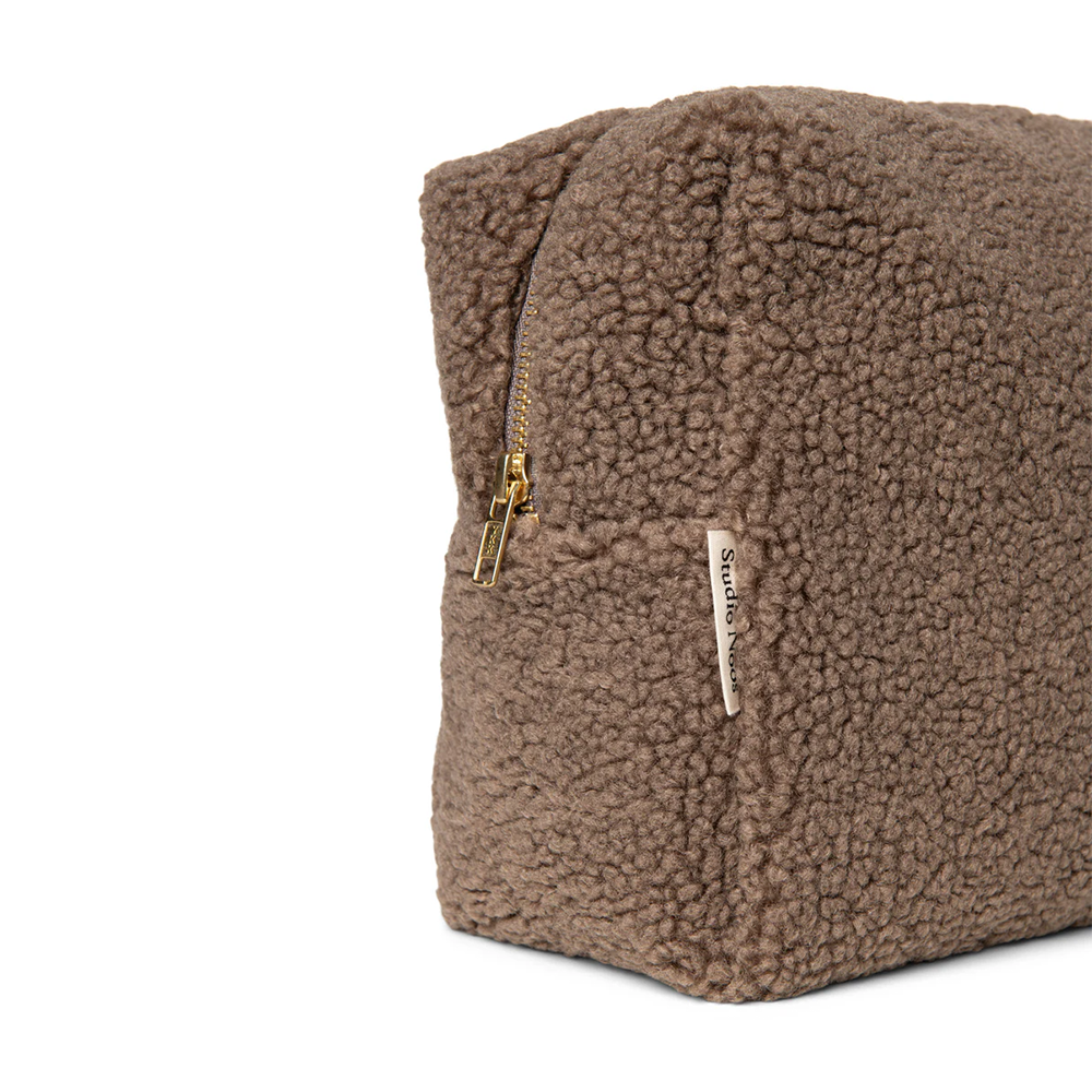 Trousse de toilette Studio Noos « Teddy » Marron