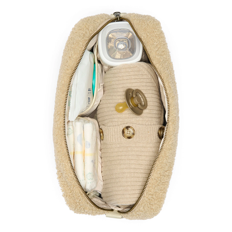 Studio Noos Kinderwagen Organizer 'Teddy' Ecru