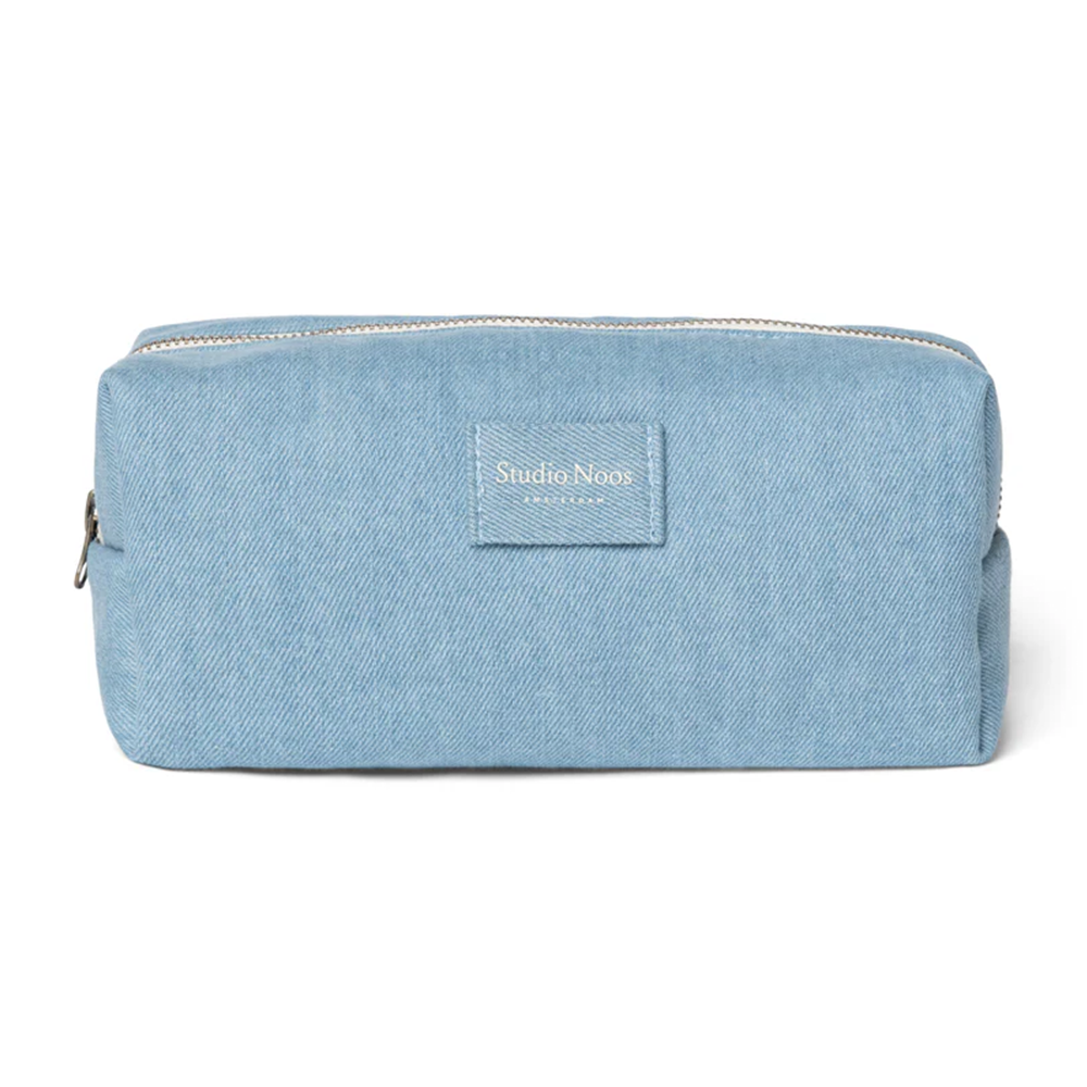 Studio Noos Trousse de Toilette « Denim » Unie
