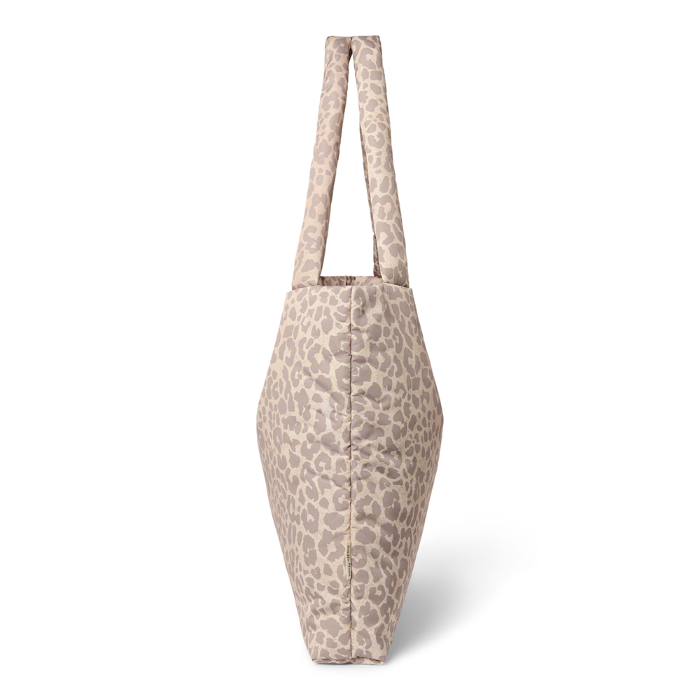 Studio Noos  Tragetasche 'Puffy Mom Bag' Beige Leopard