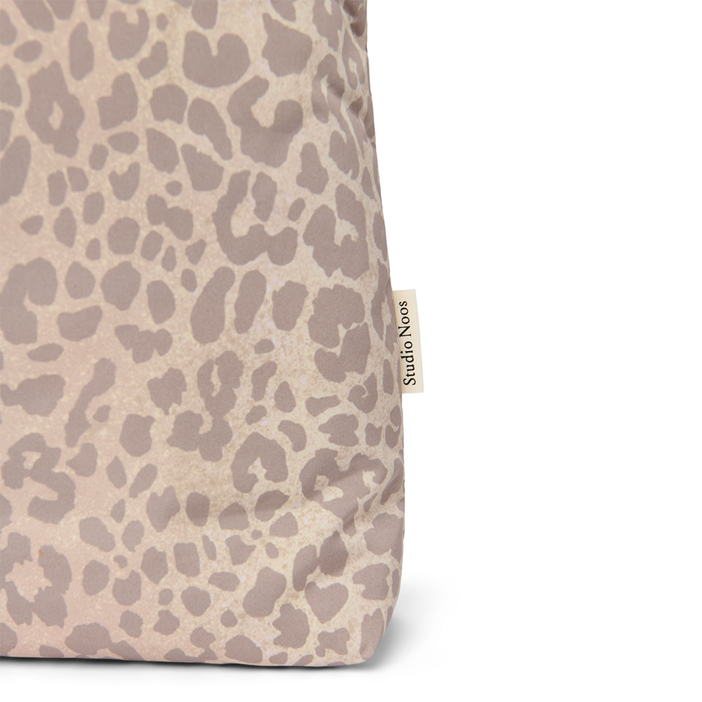 Studio Noos  Tragetasche 'Puffy Mom Bag' Beige Leopard