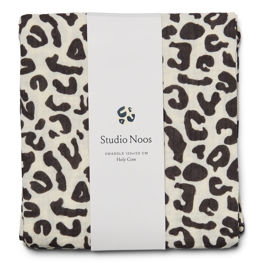 Studio Noos Swaddle 70 x 70 cm Holy Cow - Online MY SNOWFLAKE