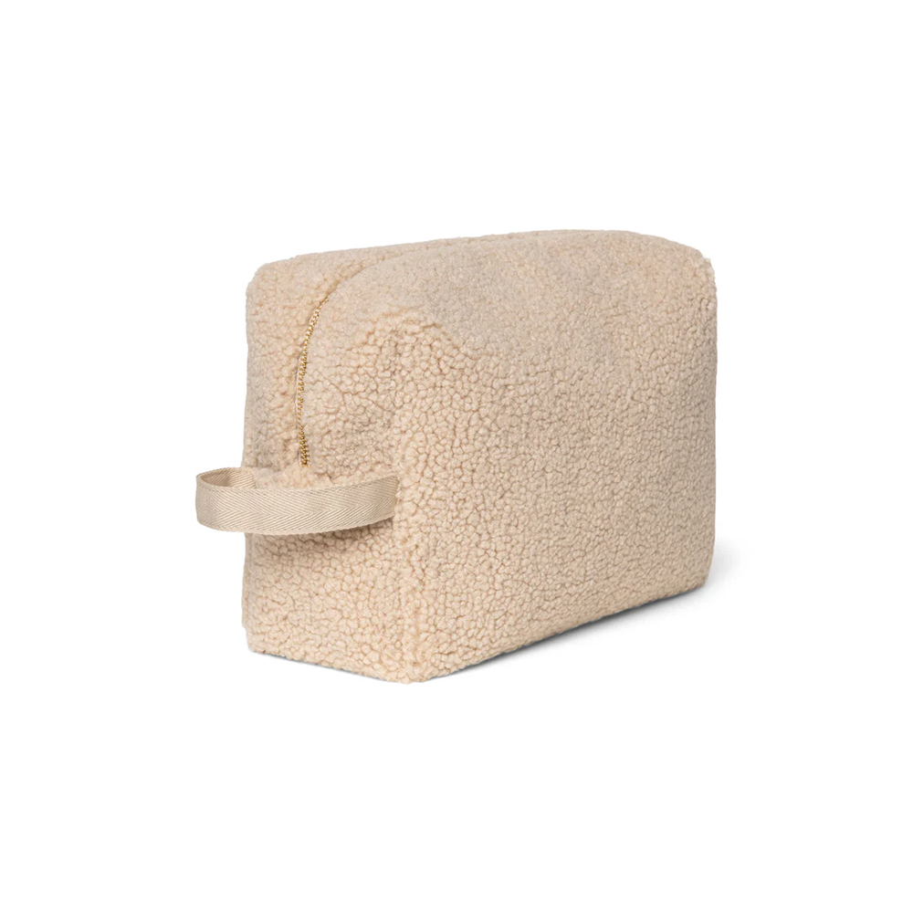 Studio Noos Wash Bag 'Teddy' Ecru
