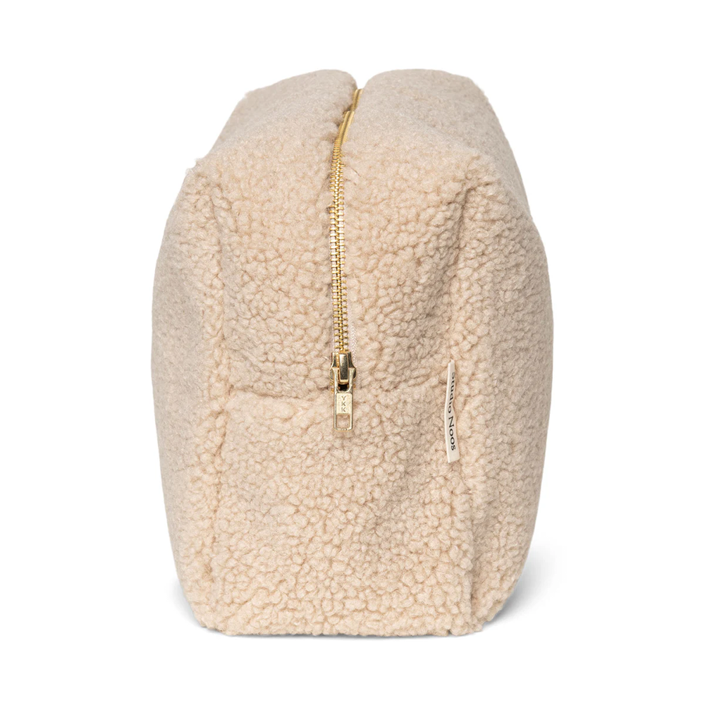 Studio Noos Wash Bag 'Teddy' Ecru
