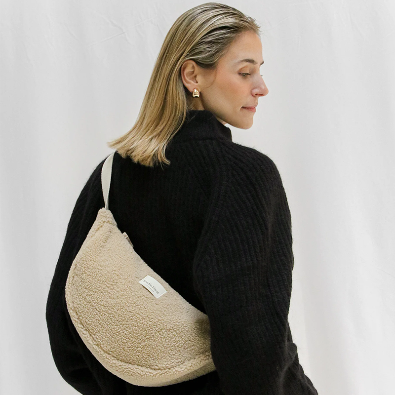 Studio Noos Gürteltasche für Erwachsene 'Teddy' Ecru - Online MY SNOWFLAKE