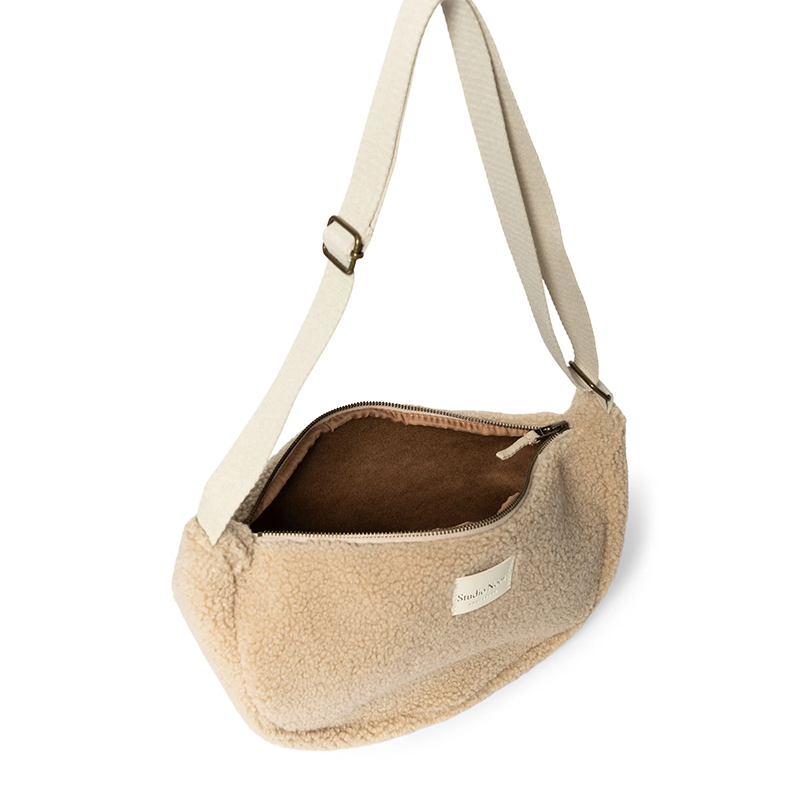 Studio Noos Gürteltasche für Erwachsene 'Teddy' Ecru - Online MY SNOWFLAKE