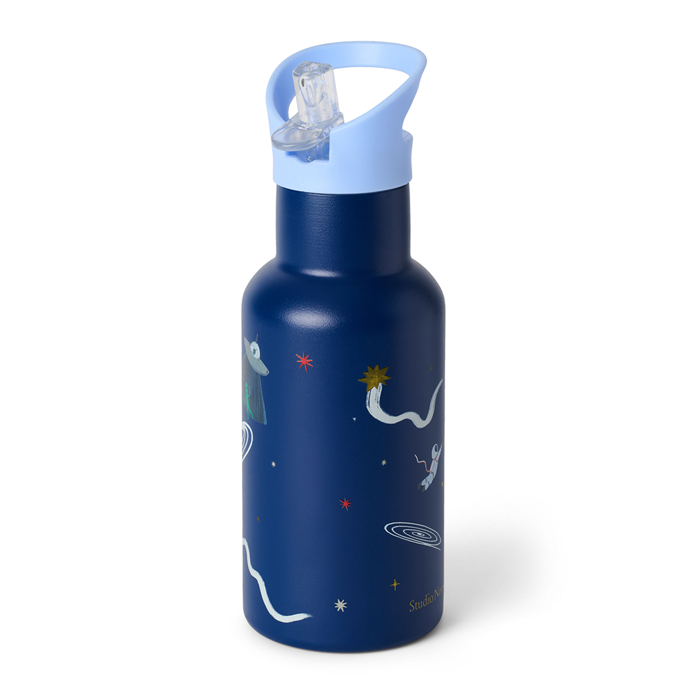 Studio Noos Edelstahl-Trinkflasche 'Space' 350 ml