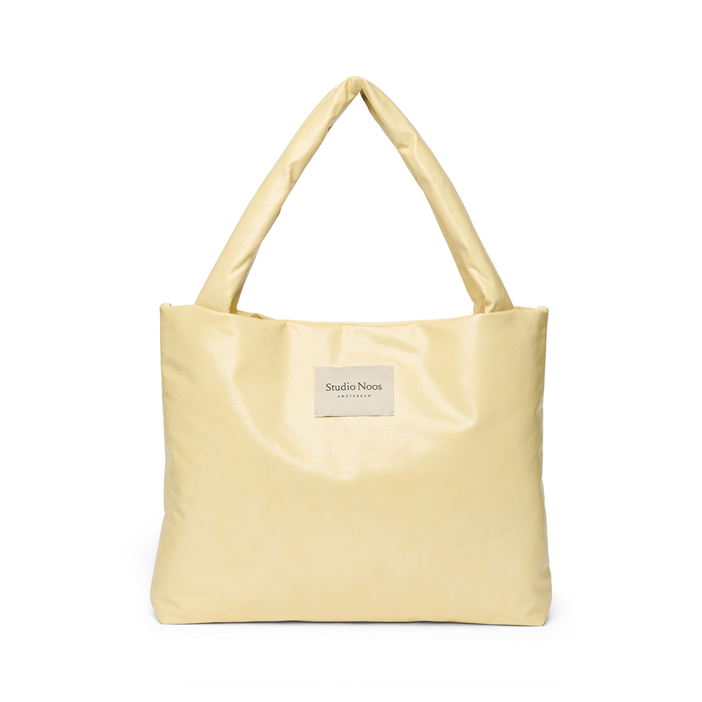Studio Noos  Tragetasche 'Mom Bag' Veganes Leder Butter Yellow