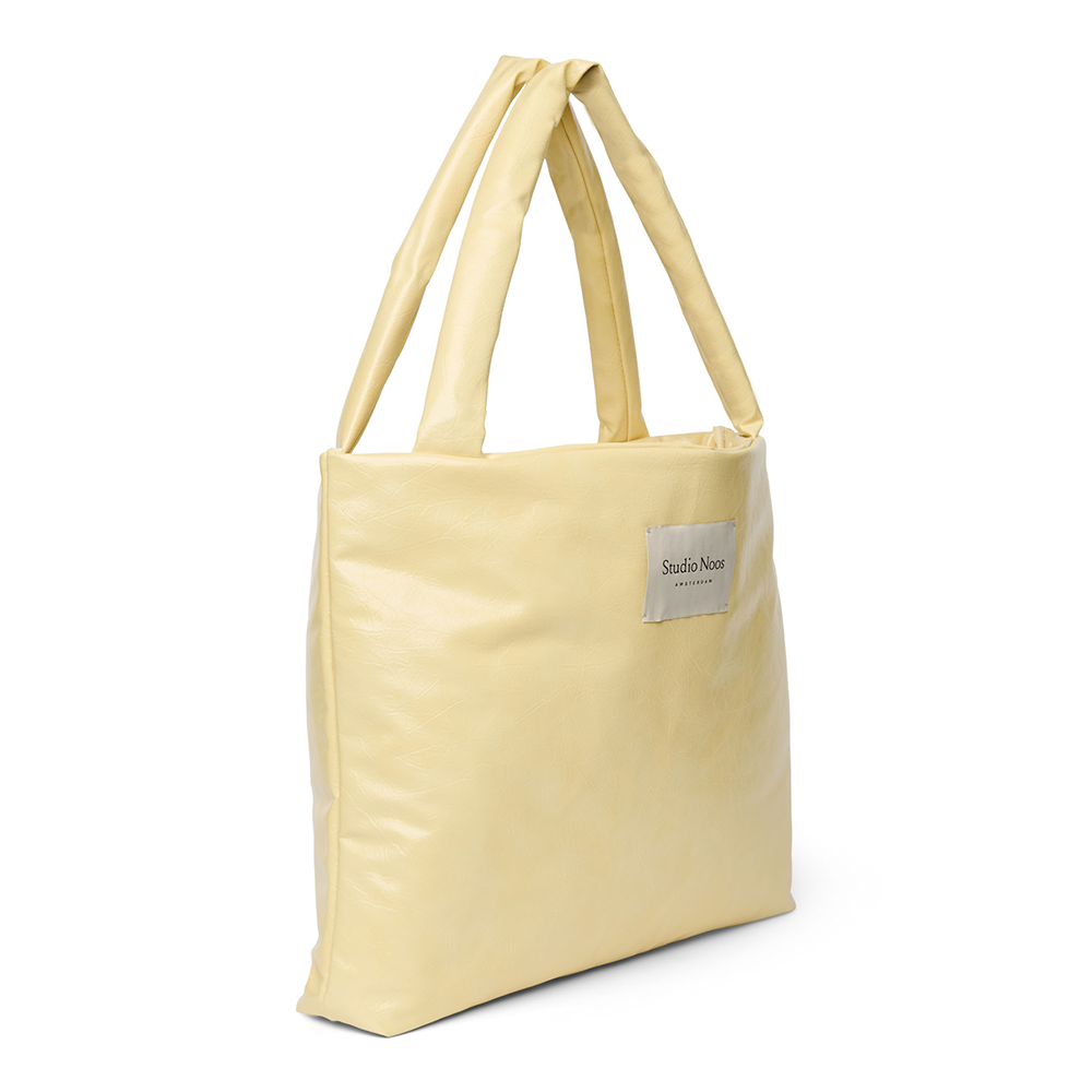 Studio Noos  Tragetasche 'Mom Bag' Veganes Leder Butter Yellow