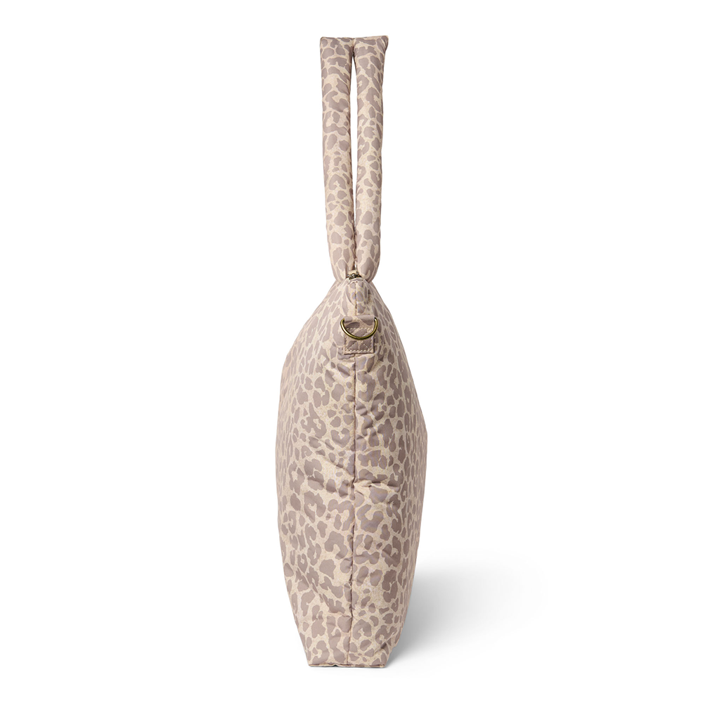Studio Noos Wickeltasche 'Puffy' Beige Leopard