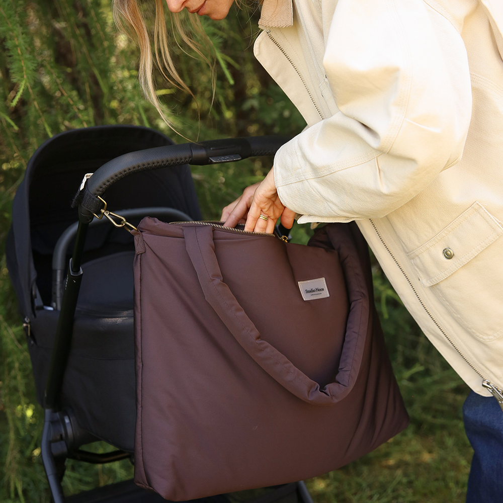 Studio Noos Diaper Bag 'Puffy' Brown