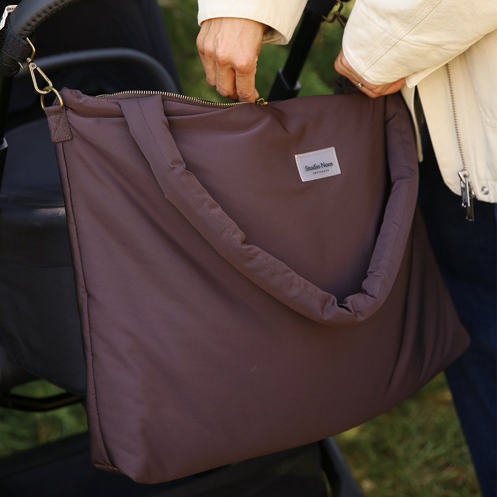 Studio Noos Diaper Bag 'Puffy' Brown