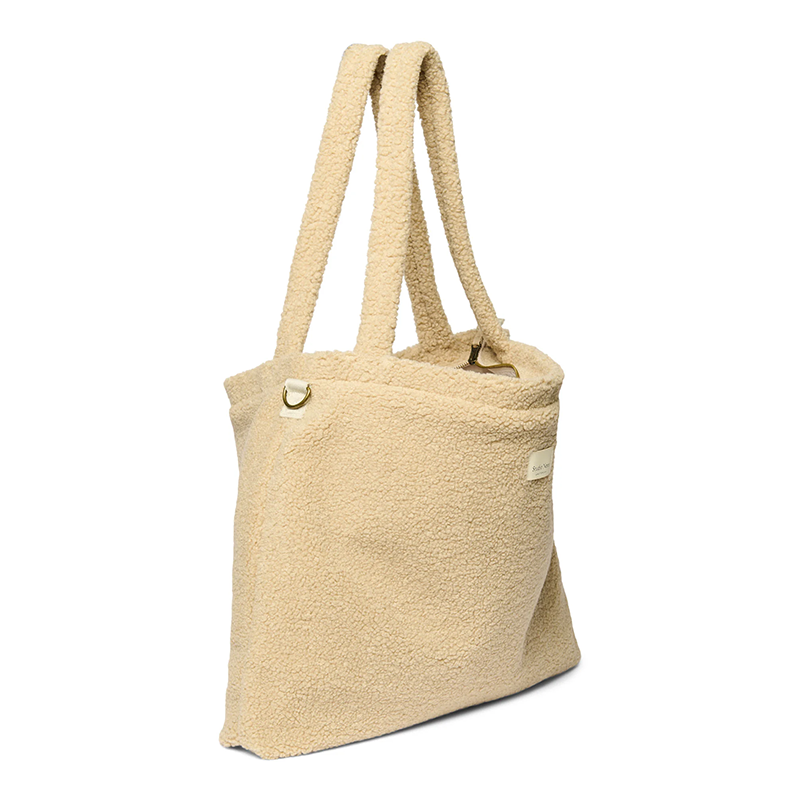 Studio Noos Changing Bag 'Teddy' Ecru