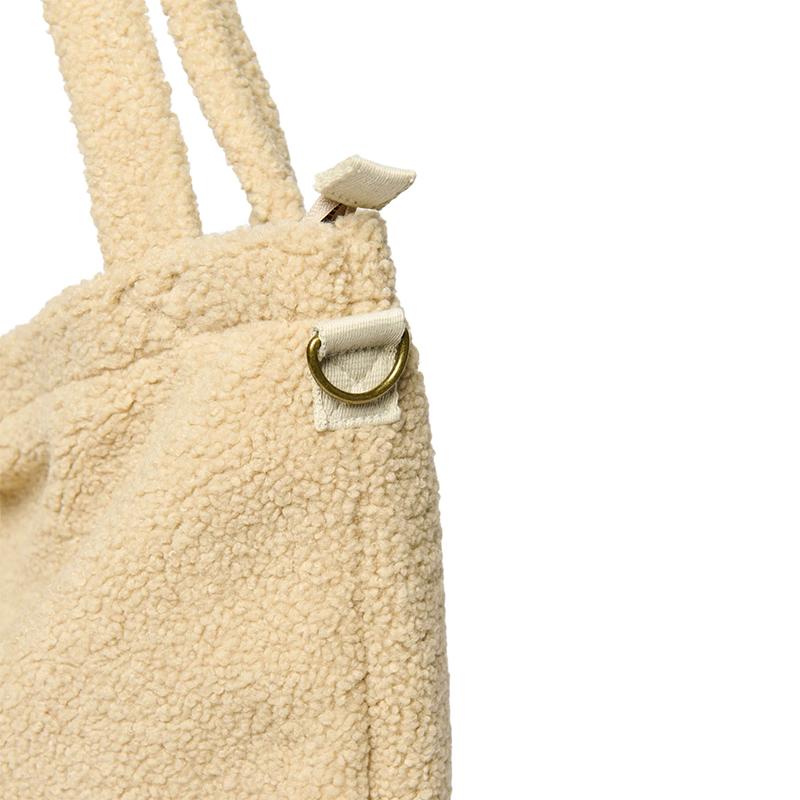 Studio Noos Changing Bag 'Teddy' Ecru