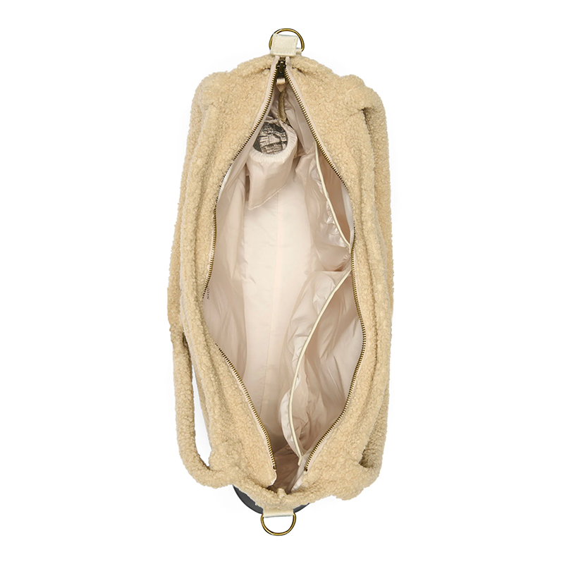 Studio Noos Changing Bag 'Teddy' Ecru