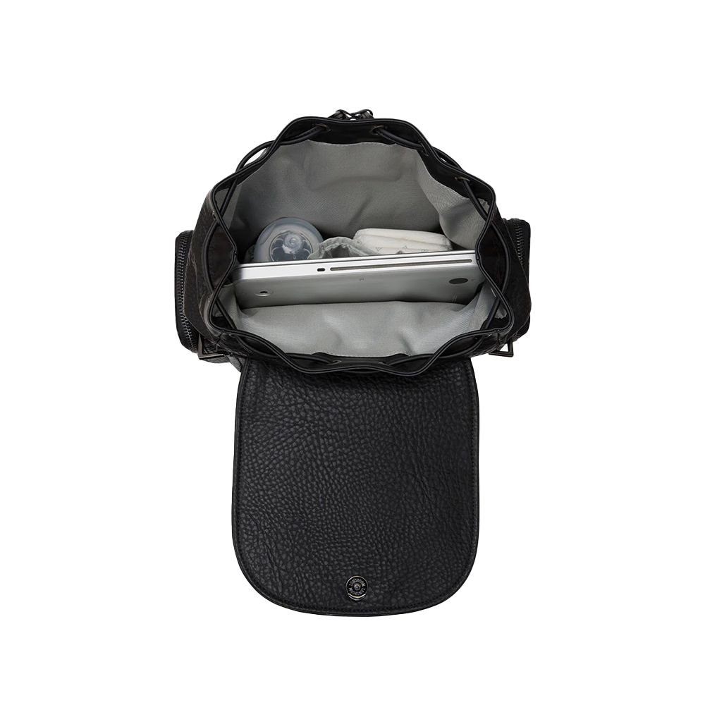 TIBA + MARL  Wickelrucksack mit Wickelunterlage 'Kaspar'  Black
