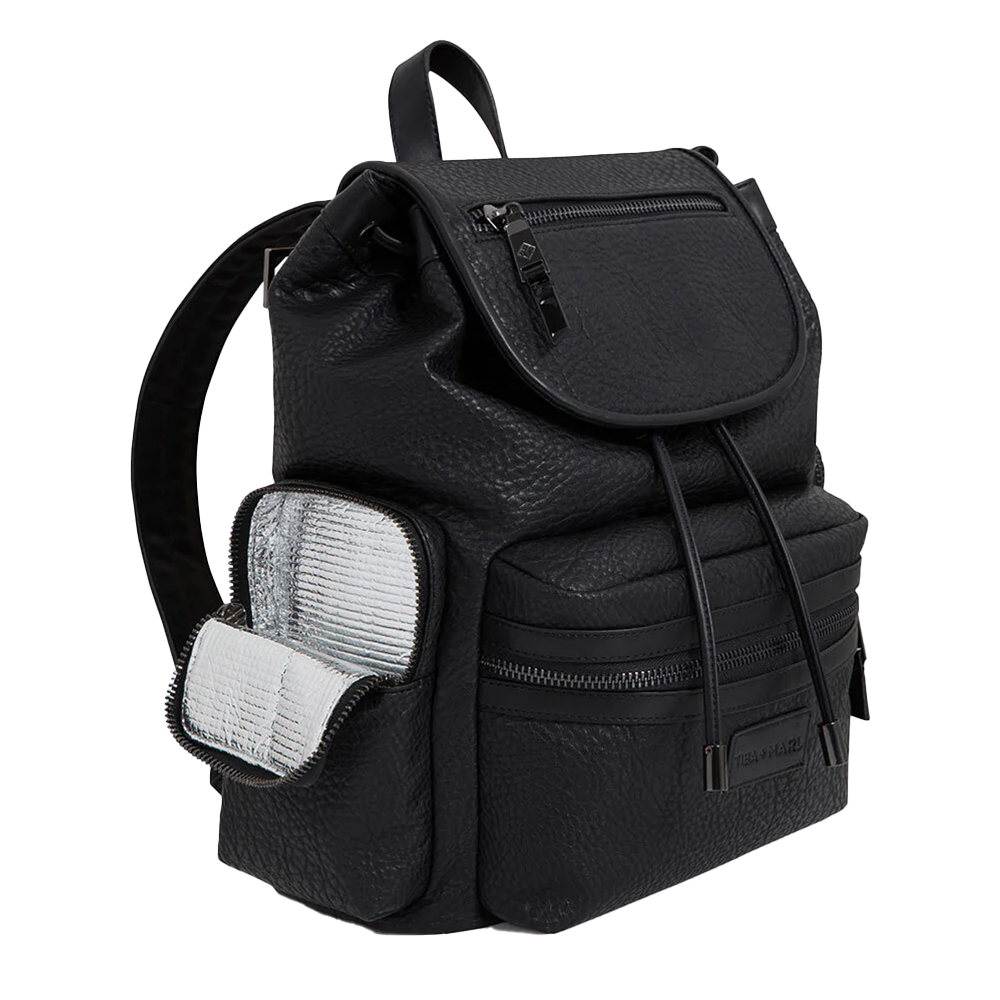 TIBA + MARL  Wickelrucksack mit Wickelunterlage 'Kaspar'  Black