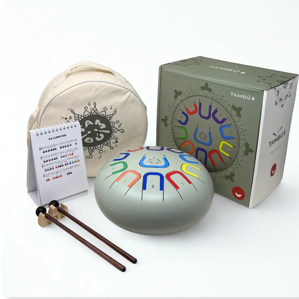 Tambu Drum 10" with 11 Tones Earth Harmony