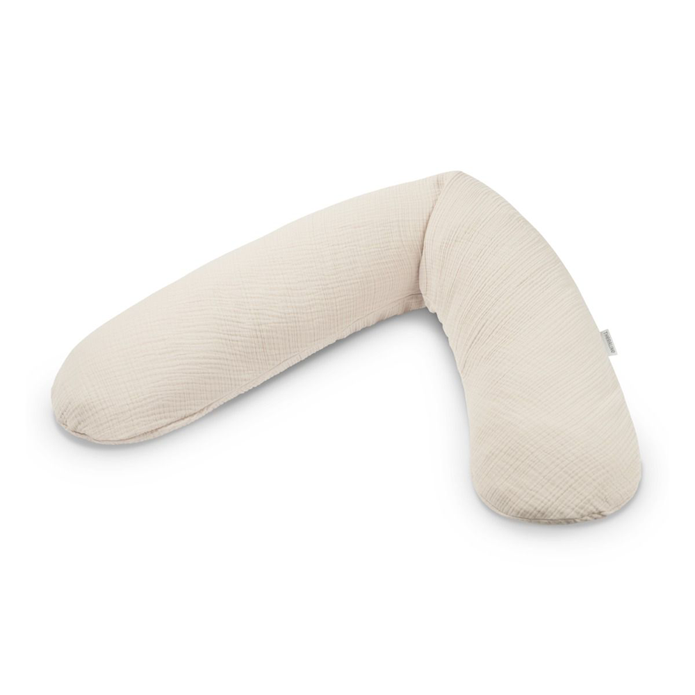Theraline Ersatzbezug für Stillkissen Musselin Sandbeige - Online MY SNOWFLAKE