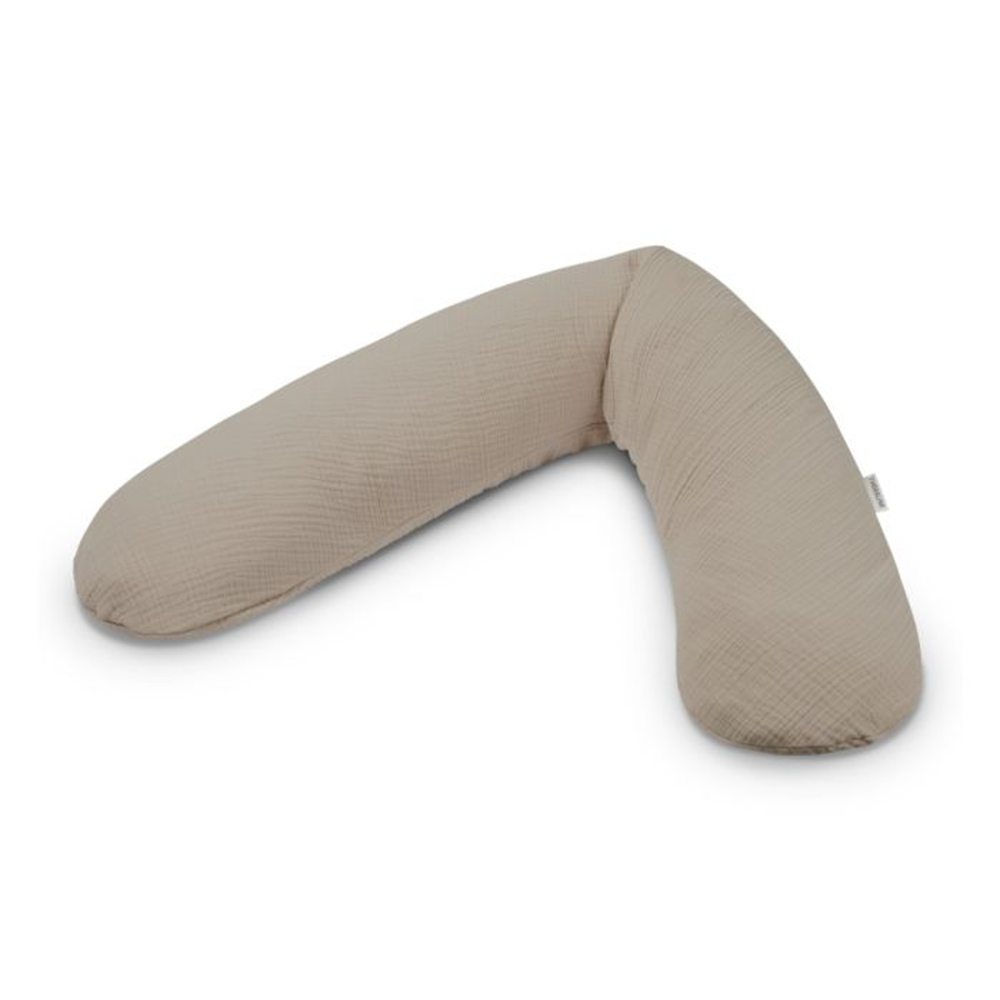 Theraline Ersatzbezug für Stillkissen Musselin Taupe