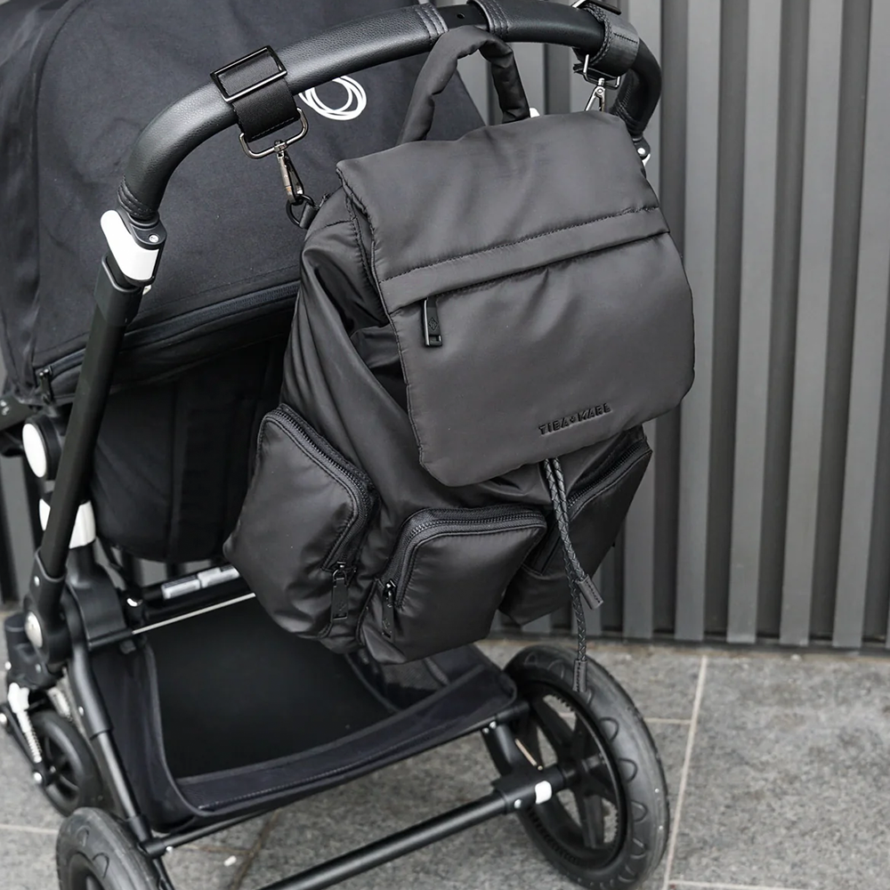 TIBA + MARL 'Alto' Diaper Backpack with Changing Mat Black