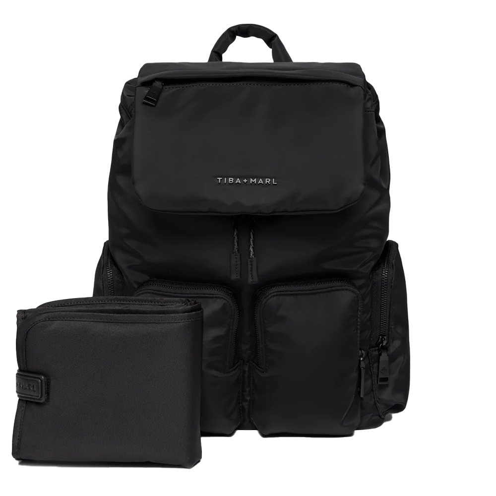 TIBA + MARL 'Alto' Diaper Backpack with Changing Mat Black