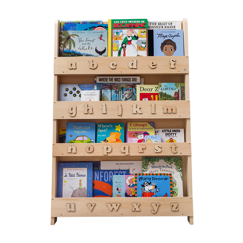 Tidy Books Bücherregal Natural mit 3D Alphabet - Online MY SNOWFLAKE