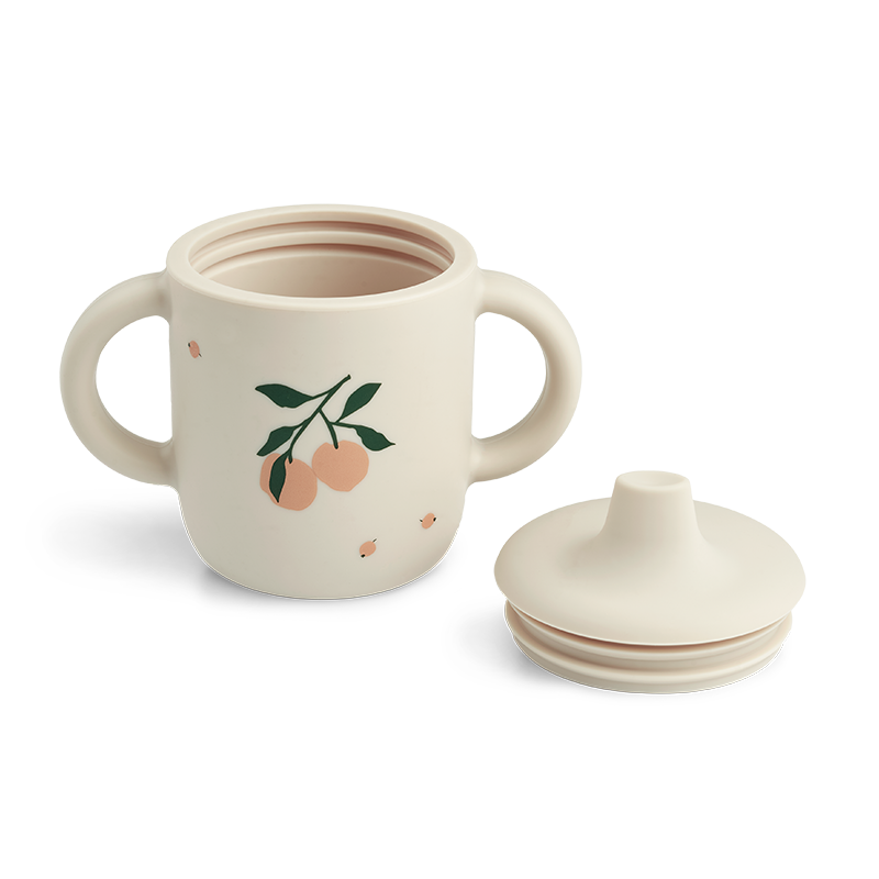 Liewood Silikon Trinkbecher 'Neil' Peach/Sea Shell Mix - Online MY SNOWFLAKE