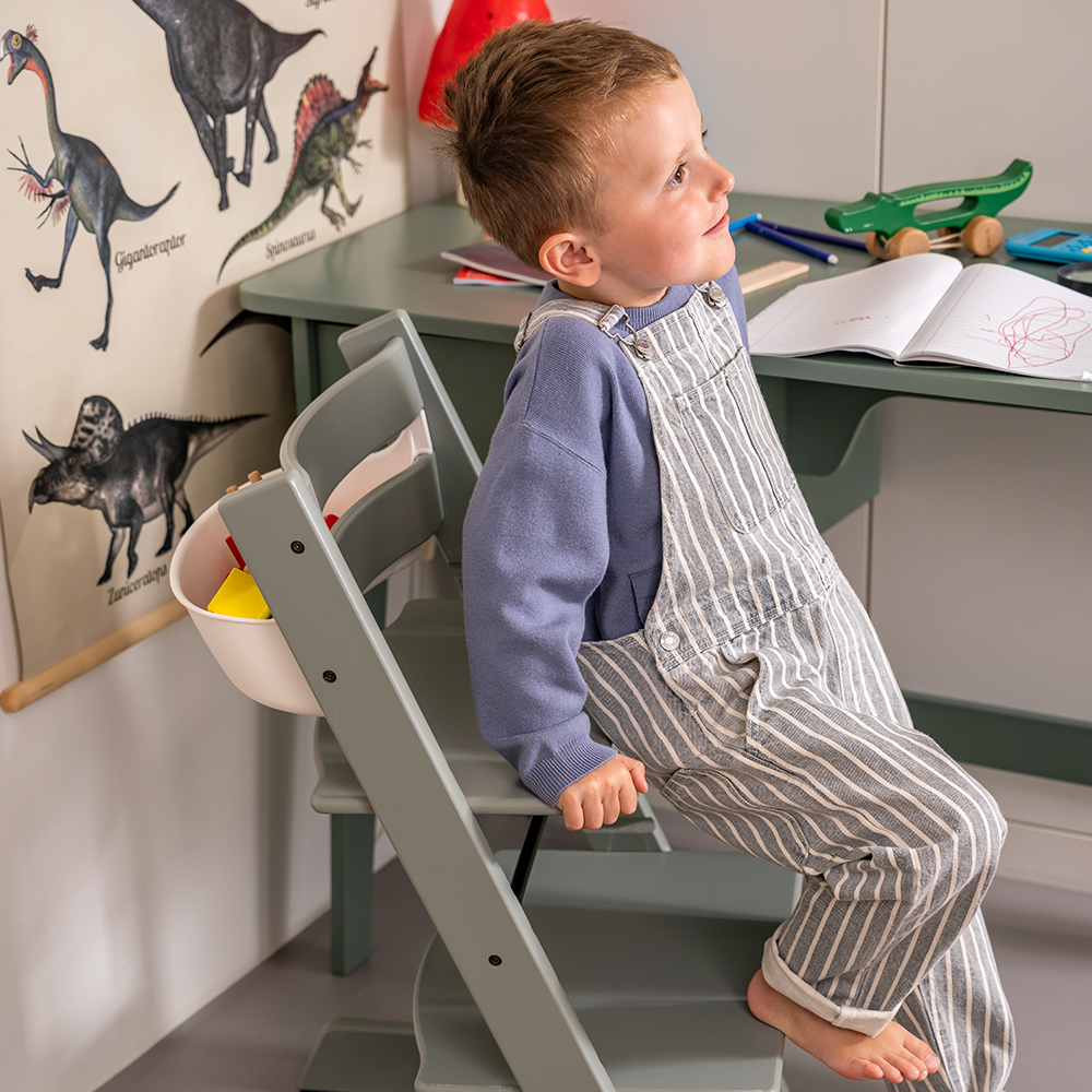 Stokke® Tripp Trapp® High Chair Beech Glacier Green