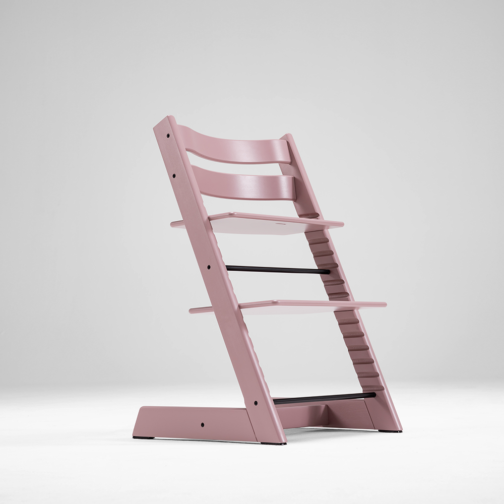 Chaise haute Stokke® Tripp Trapp® Hêtre Mauve chiné