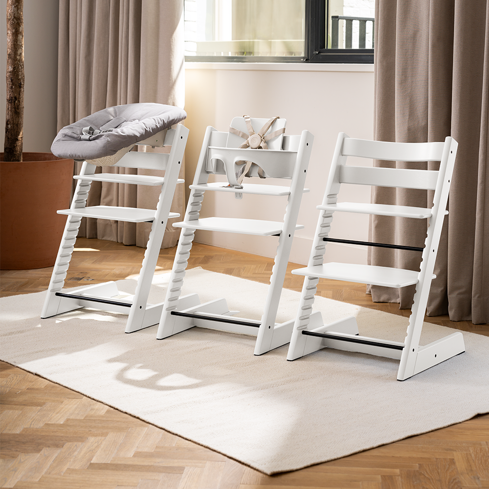Stokke®  Tripp Trapp® Hochstuhl Buche Weiss