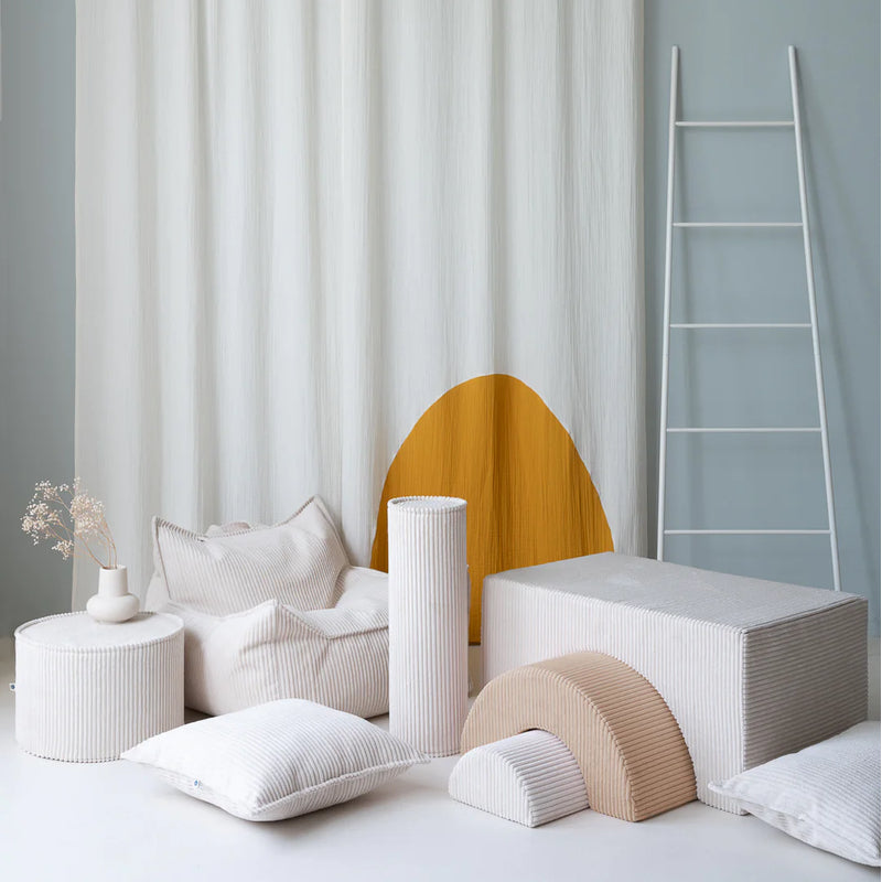 Kinder-Sitzsack in Cremeweiss von Wigiwama
