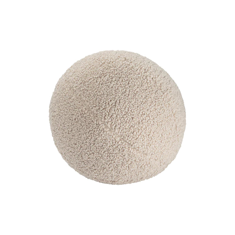 Ball Kissen in Beige von Wigiwama