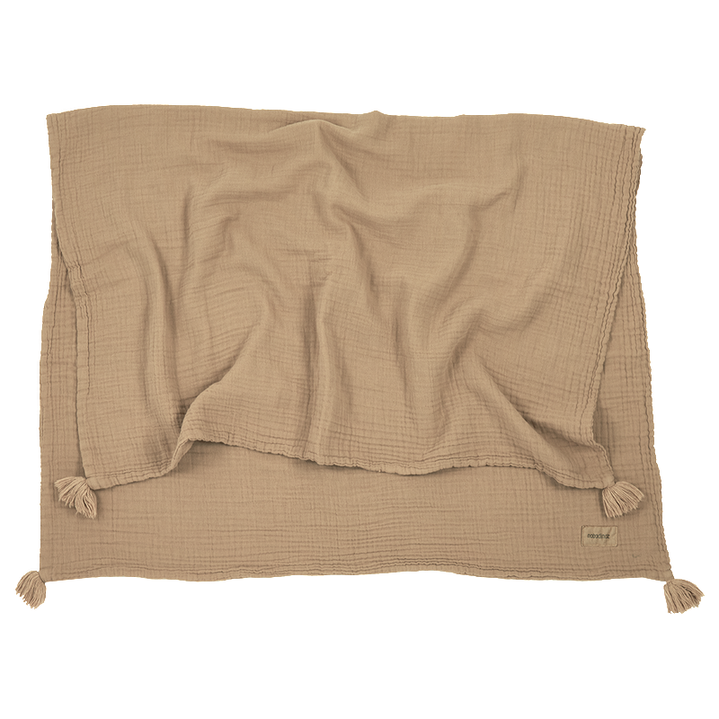 Nobodinoz  Mulltuch Decke 'Wabi Sabi'  Sesame - Online MY SNOWFLAKE