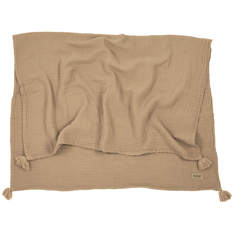 Nobodinoz  Mulltuch Decke 'Wabi Sabi'  Sesame - Online MY SNOWFLAKE