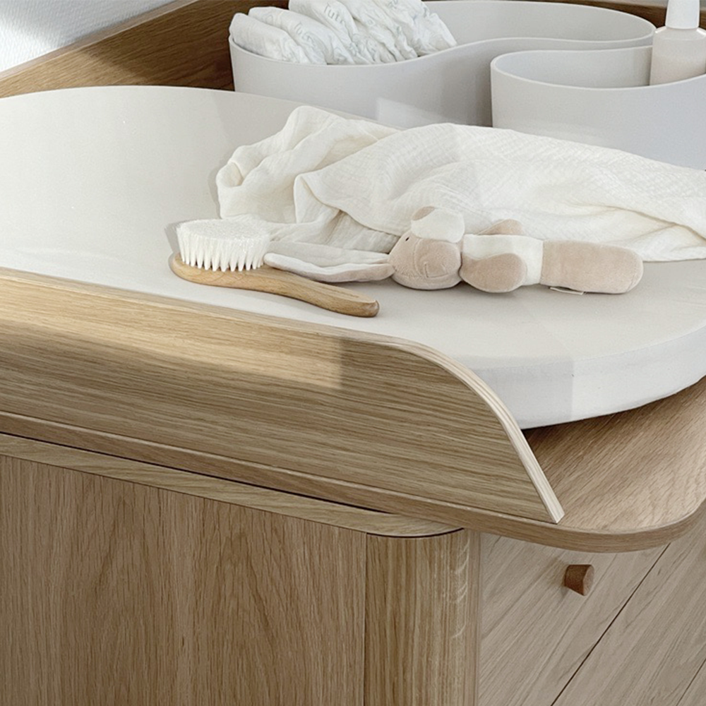 We Are Bitte Wickelkommode 'Nature 2.0' Oak - Online MY SNOWFLAKE